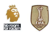 US$8.00 23/25 Premier League Champion Badge(New) & No Room For Racism & CWC Champions 2023 Badges +$8.00
